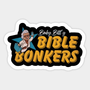 Baby Billy's Bible Bonkers Original Aesthetic Tribute 〶 Sticker